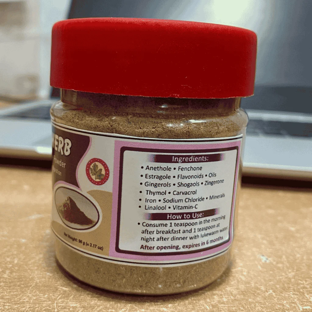 StomaHerb Right Side Jar